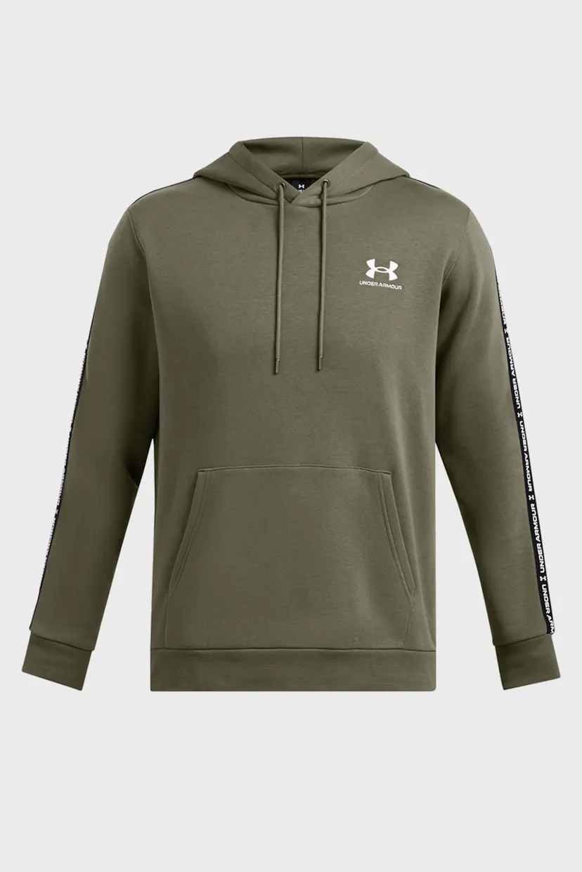 Чоловіче зелене худі UA Icon Fleece HD Taping 5