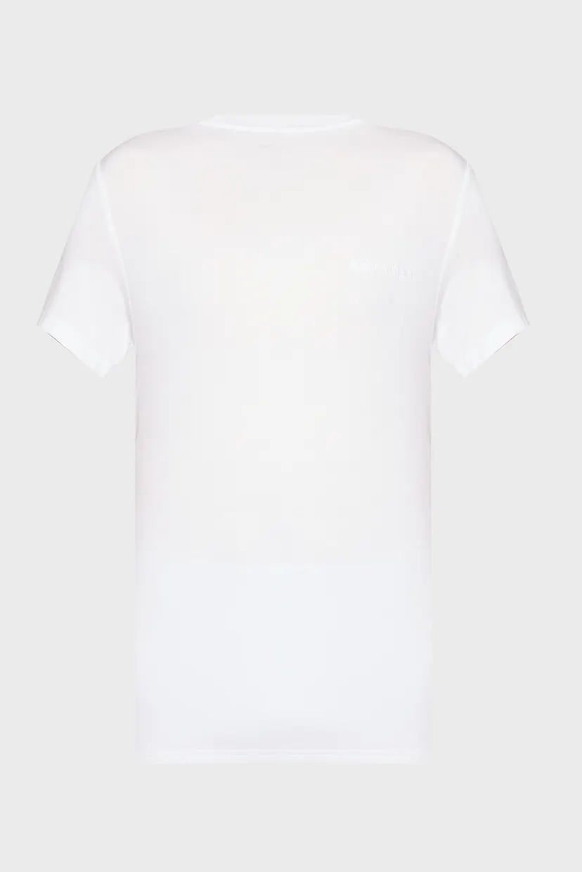 Мужская белая футболка S/S CREW NECK 8