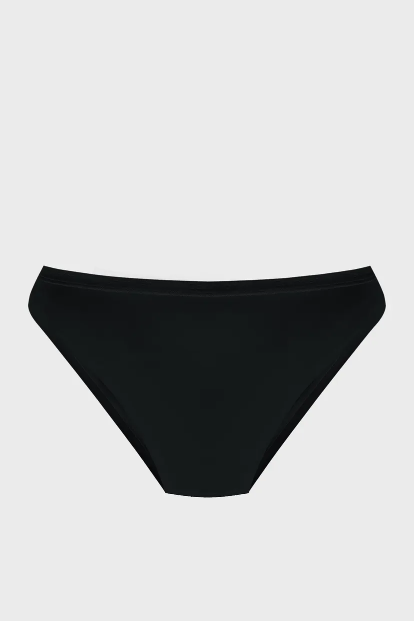 Жіночі чорні трусики HIGH LEG BRIEF 7