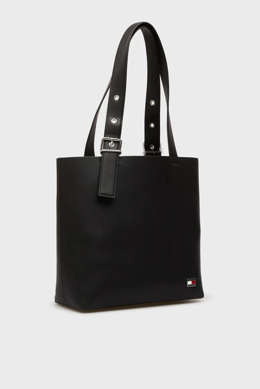 Жіноча чорна сумка TOTE 3