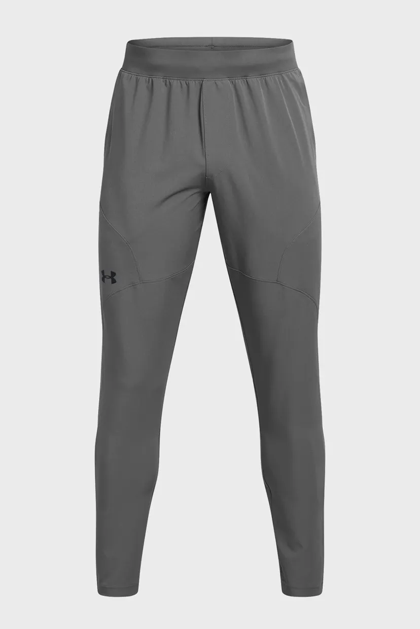 Мужские серые спортивные брюки UA UNSTOPPABLE TAPERED PANTS 6