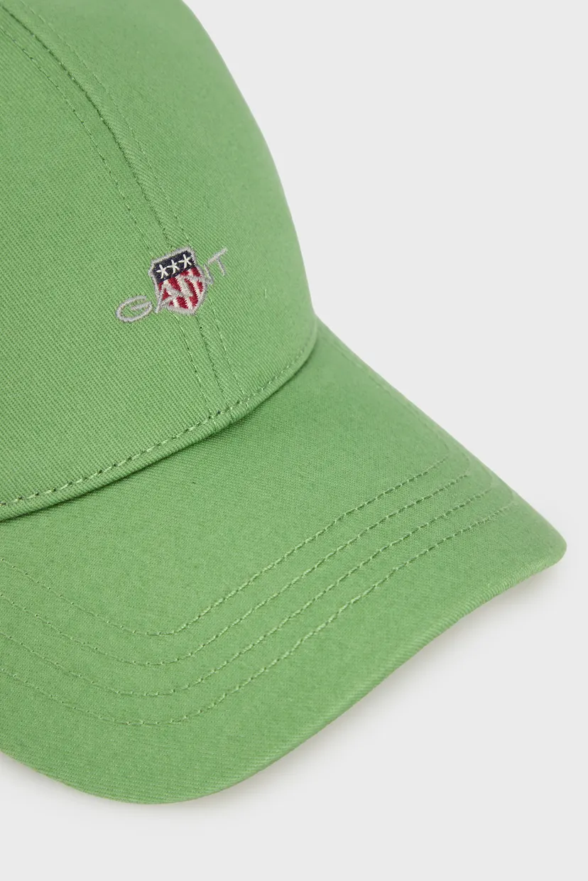 Мужская зеленая кепка COTTON TWILL CAP 3