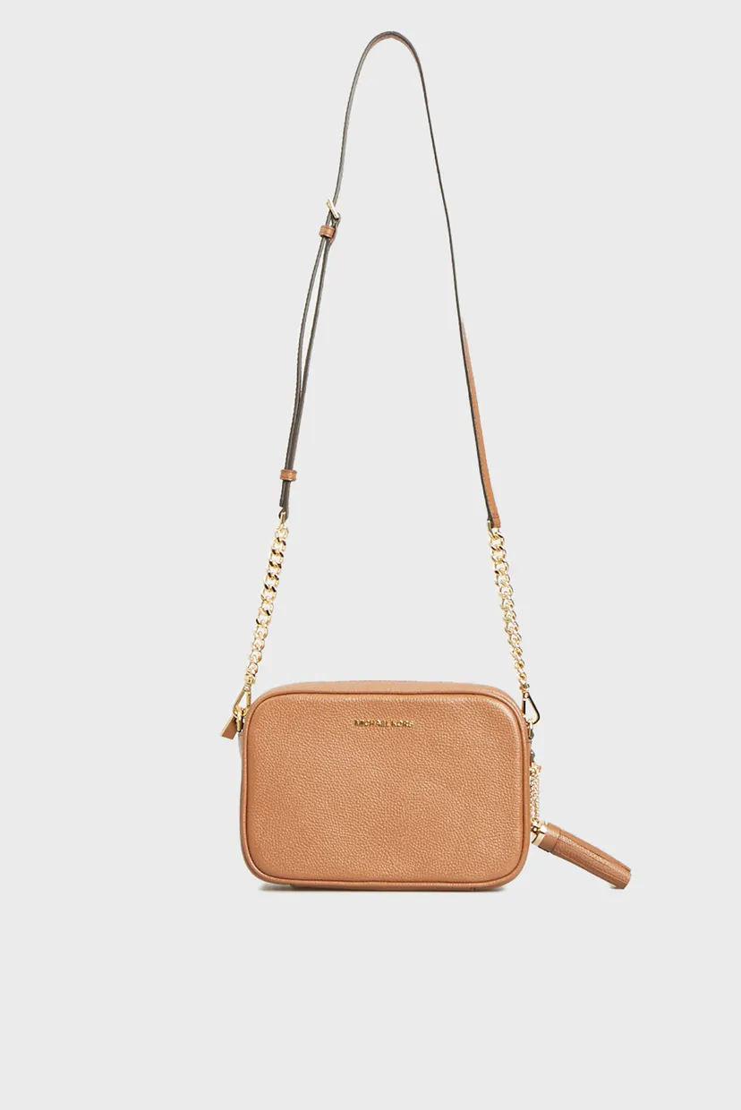 Жіноча руда шкіряна сумка JET SET CROSSBODY 6