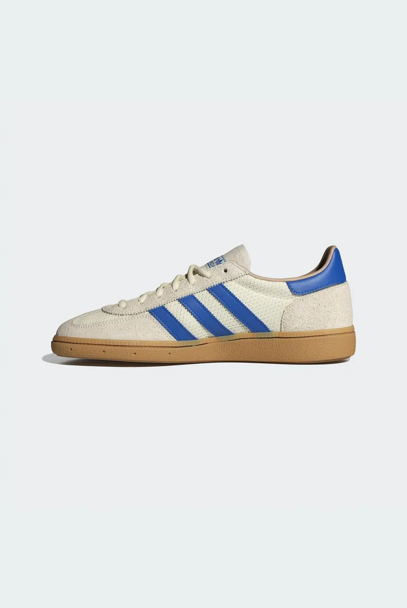 Мужские белые кожаные сникерсы Handball Spezial 6