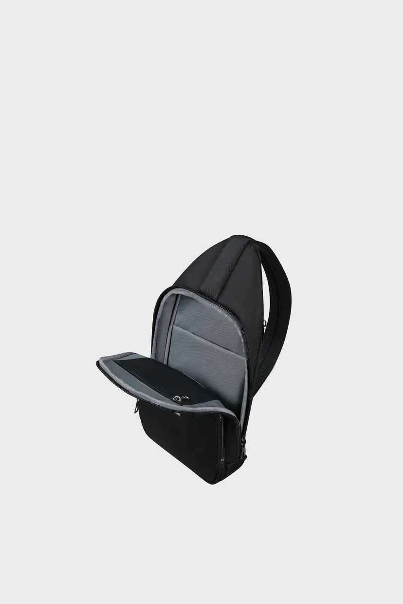 Мужская черная сумка для планшета SACKSQUARE BLACK 4