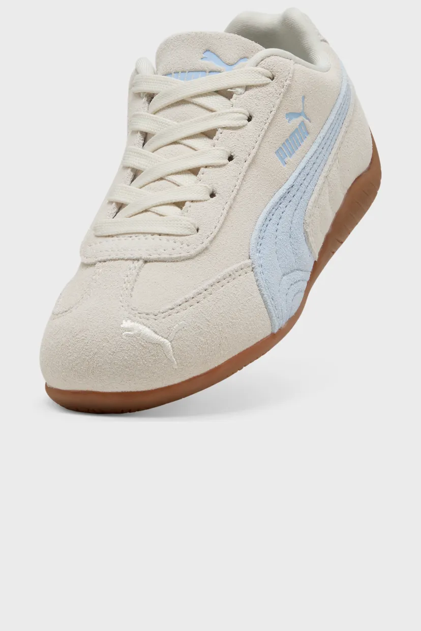 Дитячі бежеві шкіряні кросівки Speedcat Sneakers Kids 5