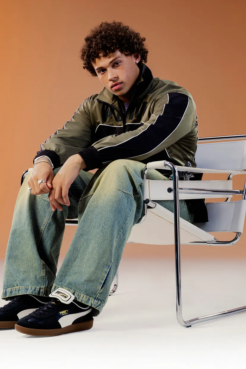 Чорні шкіряні снікерси Palermo Premium Sneakers 5