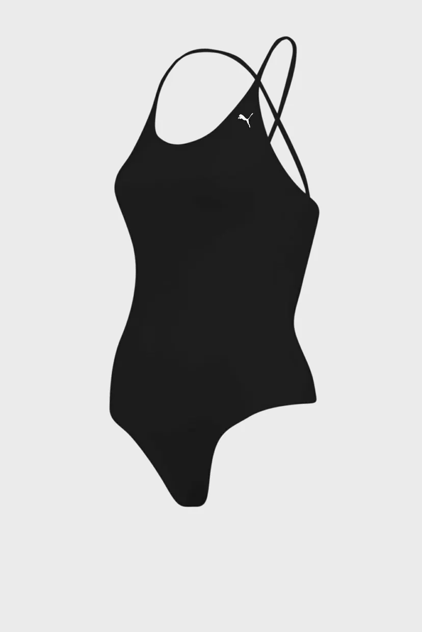 Жіночий чорний купальник Swim Women’s V-Neck Cross-back Swimsuit 10
