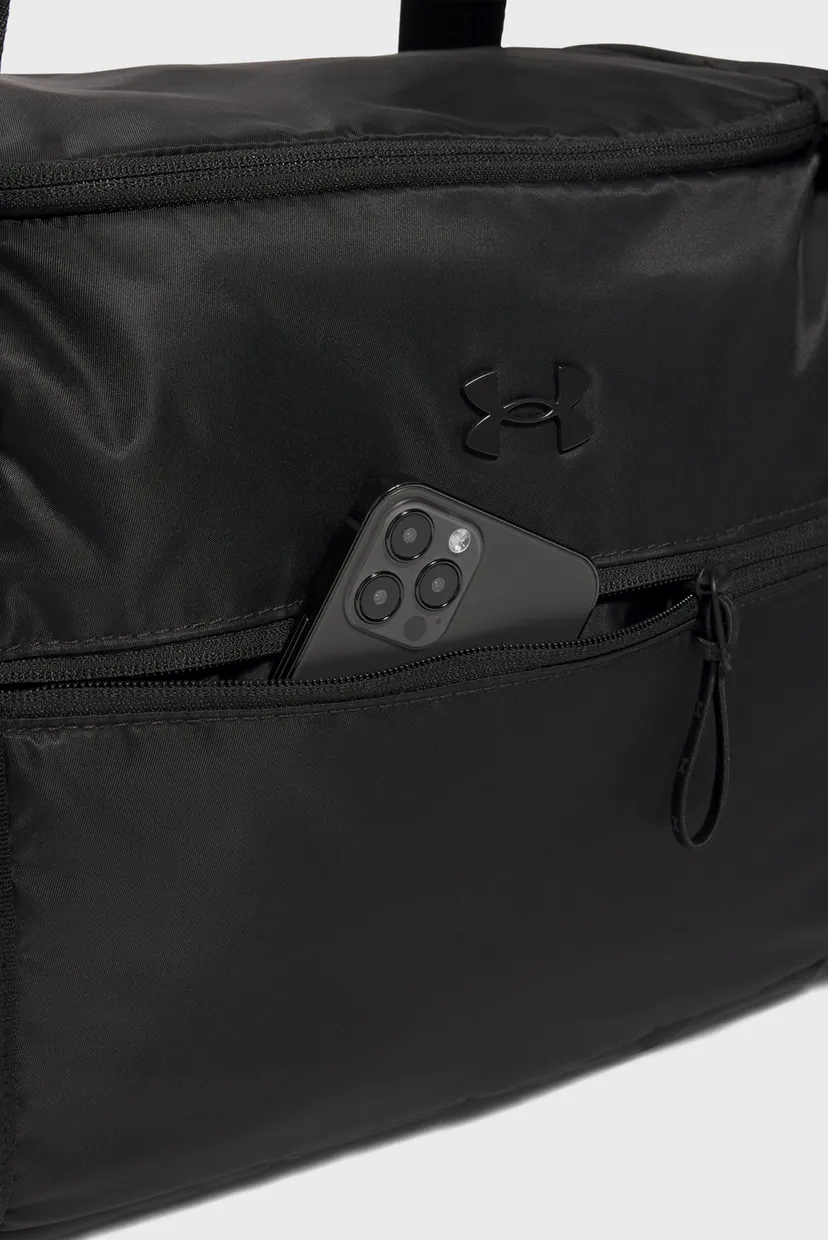 Черная спортивная сумка UA Studio Duffle BP 5