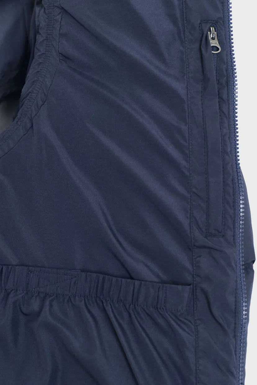 Чоловічий темно-синій пуховий жилет MID DOWN VEST 6
