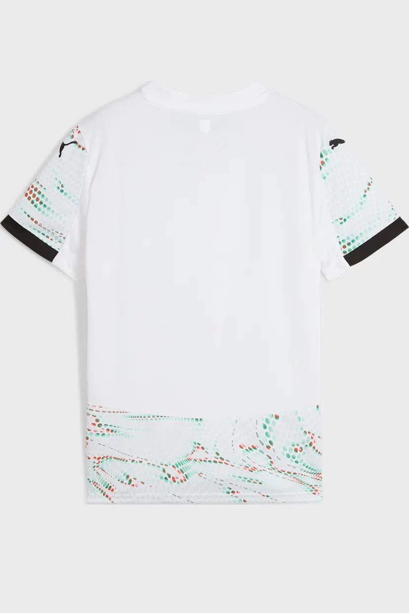 Детская белая футболка с узором Portugal 2025 Away Jersey Youth 6