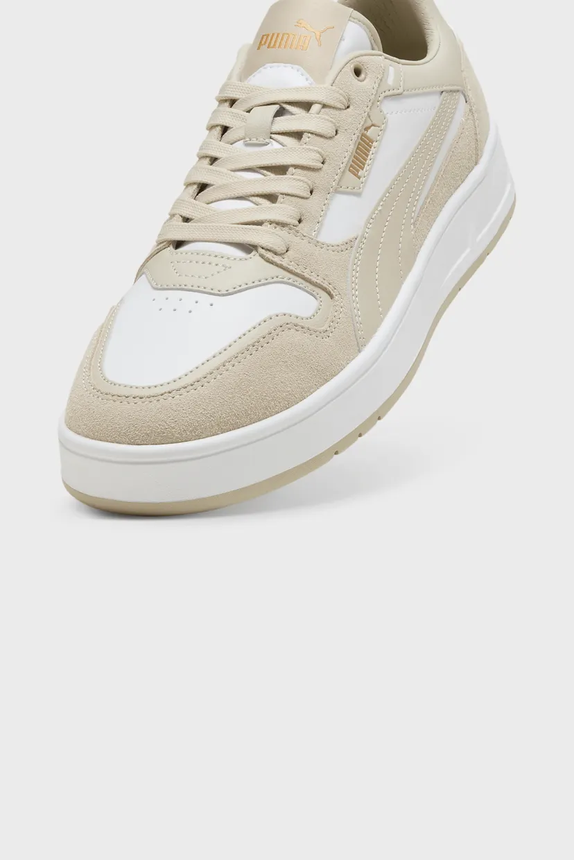 Бежеві замшеві снікерси Court Classic Suede Sneakers Unisex 4