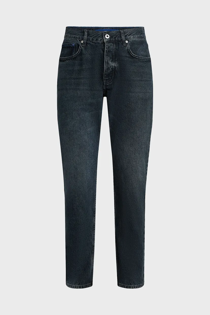 Чоловічі темно-сірі джинси KLJ TAPERED DENIM 5