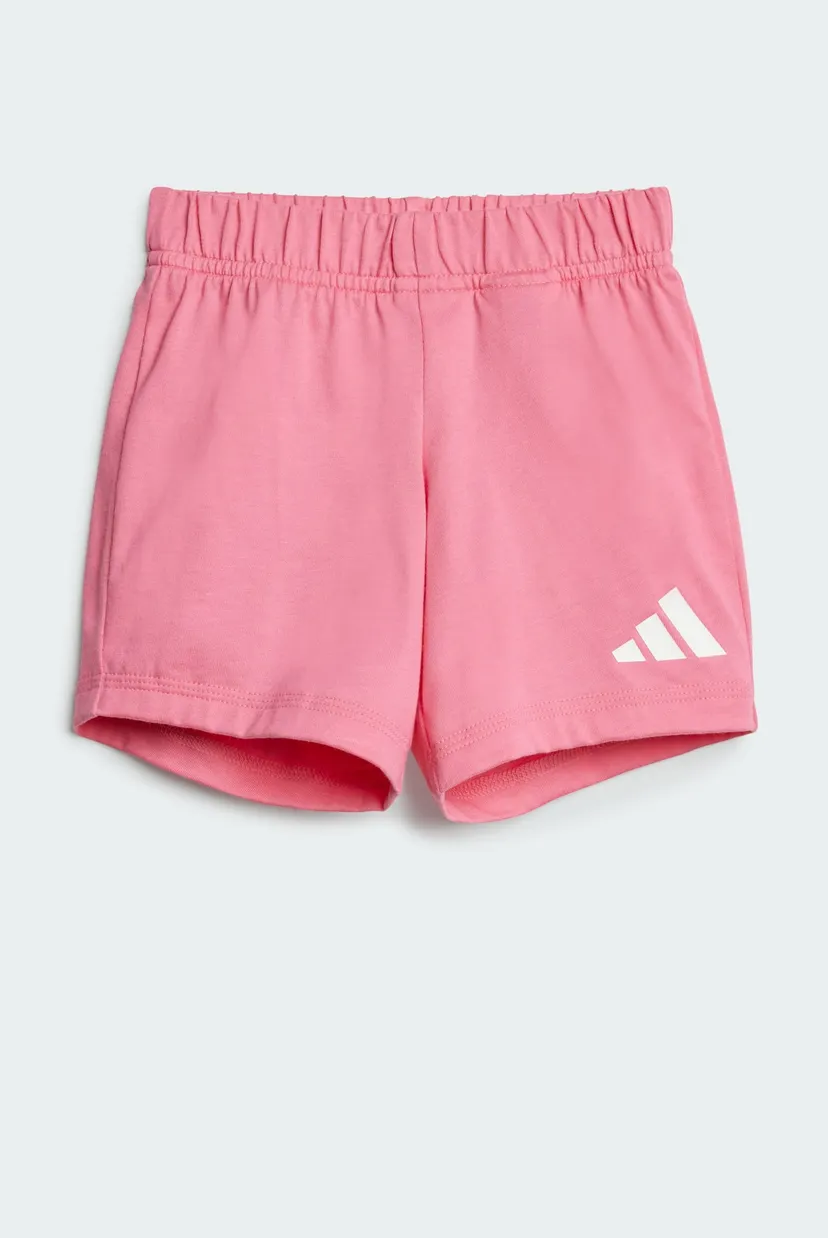 Детский розовый комплект одежды (футболка, шорты) Essentials Kids 4