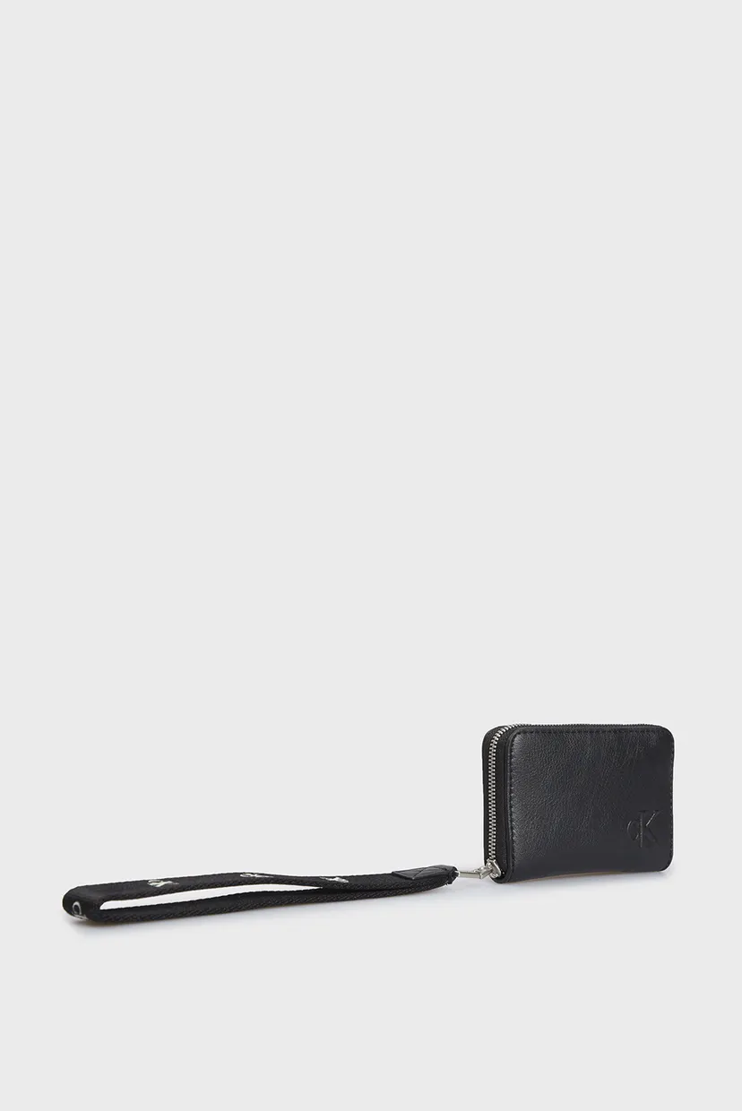 Жіночий чорний гаманець ULTRALIGHT MED ZA W/WRISTLET 3