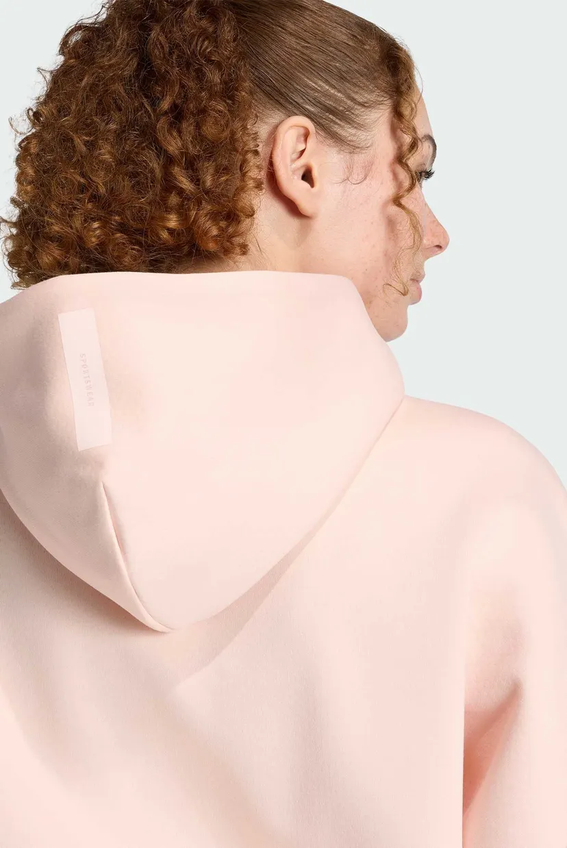 Жіноче рожеве худі adidas Z.N.E. Full-Zip 5