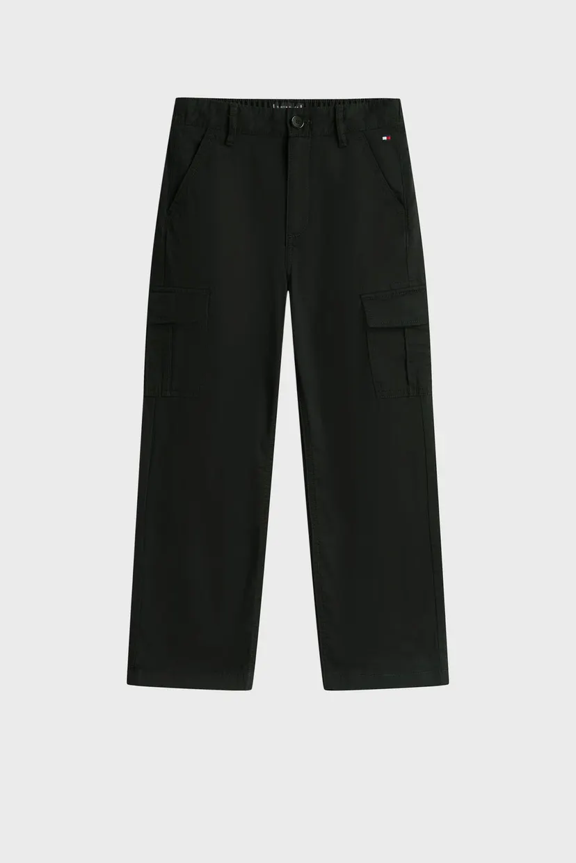 Детские черные брюки TWILL CARGO RELAXED 5