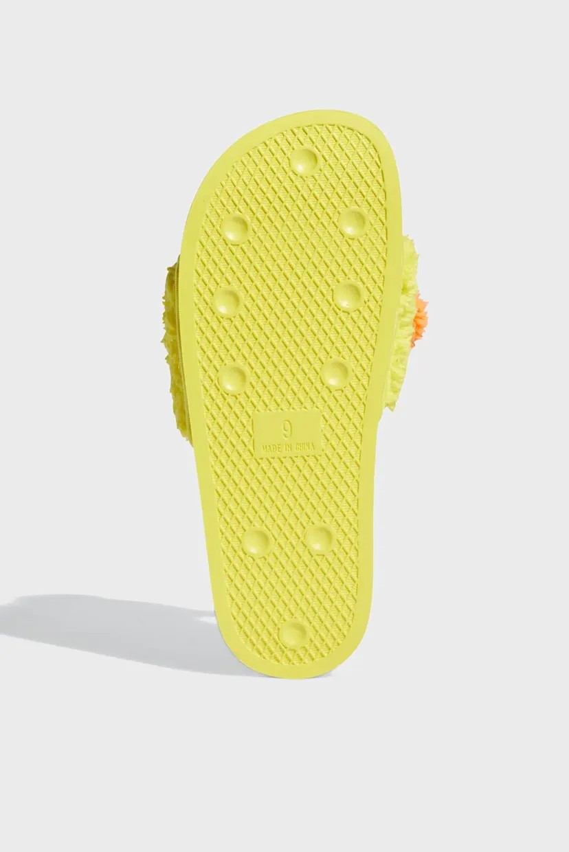 Шлепанцы Jeremy Scott Adilette Teddy adidas Q46582 — MD-Fashion