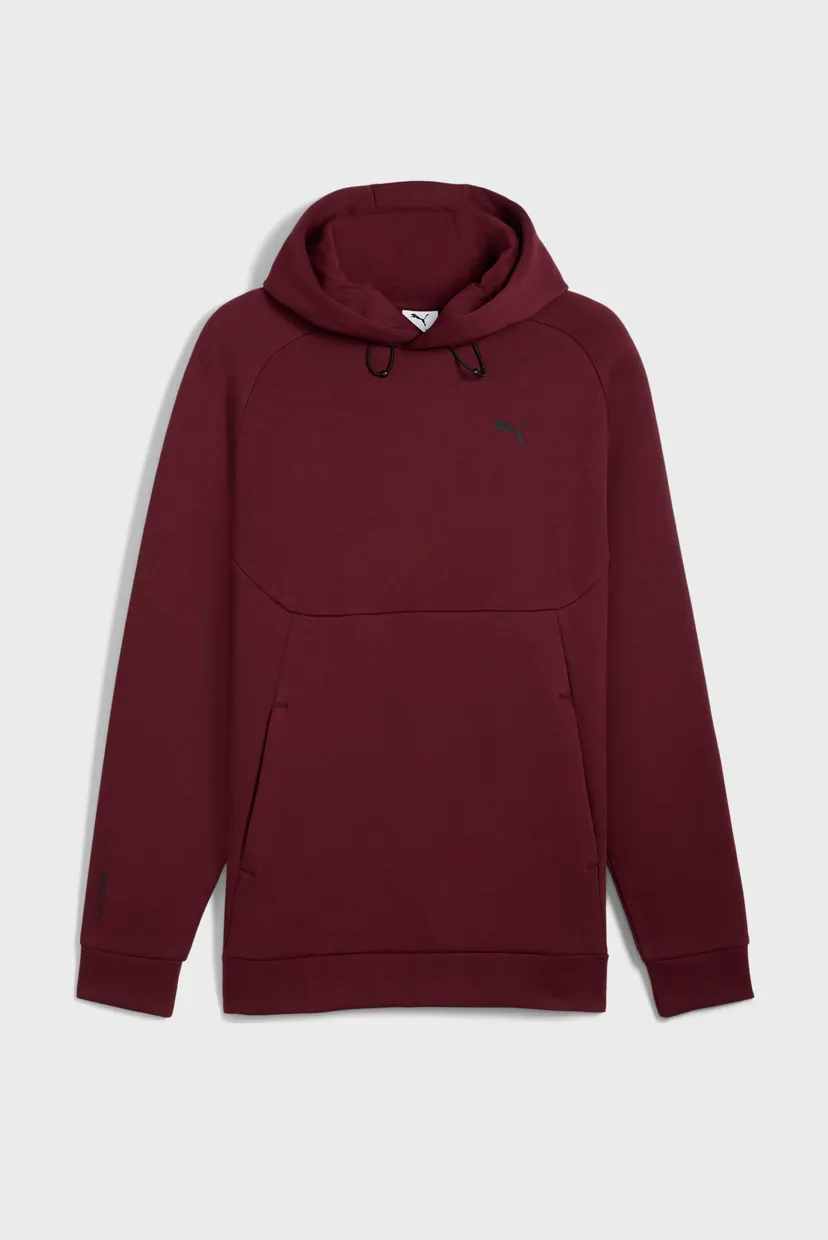 Чоловіче бордове худі PUMATECH Full-Zip Hoodie Men 4