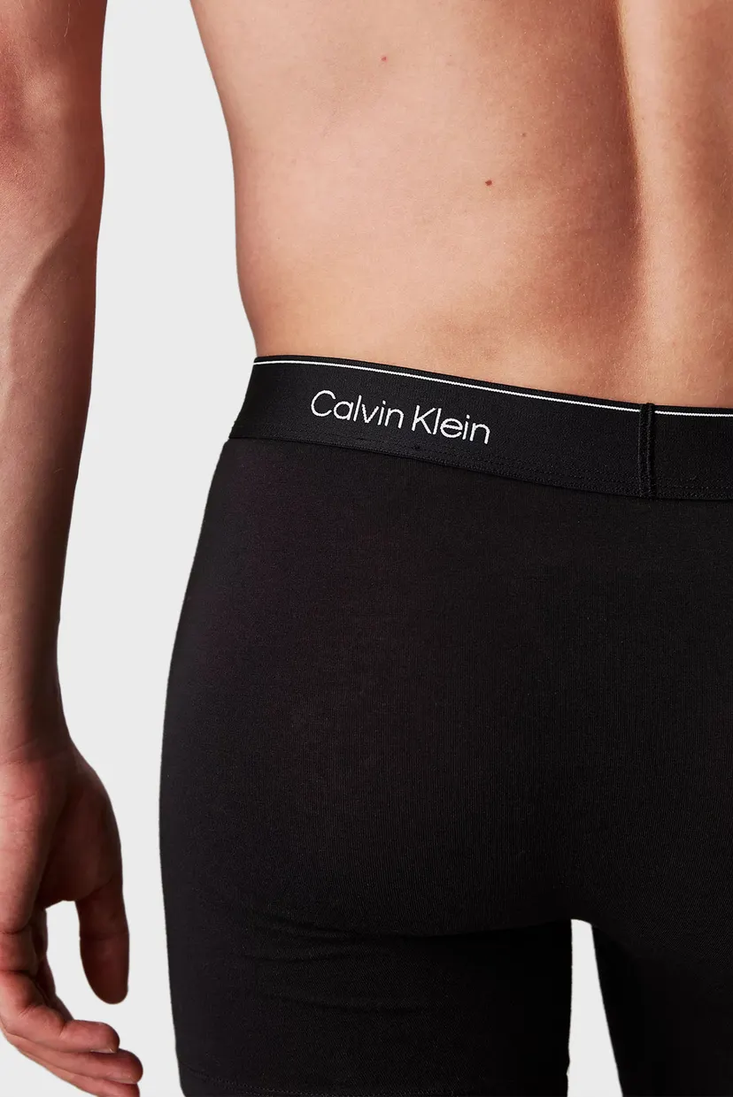 Мужские черные боксеры (3 шт) BOXER BRIEF 4