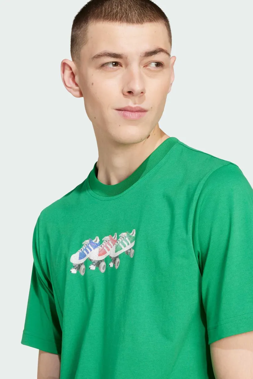 Чоловіча зелена футболка adidas Originals 4