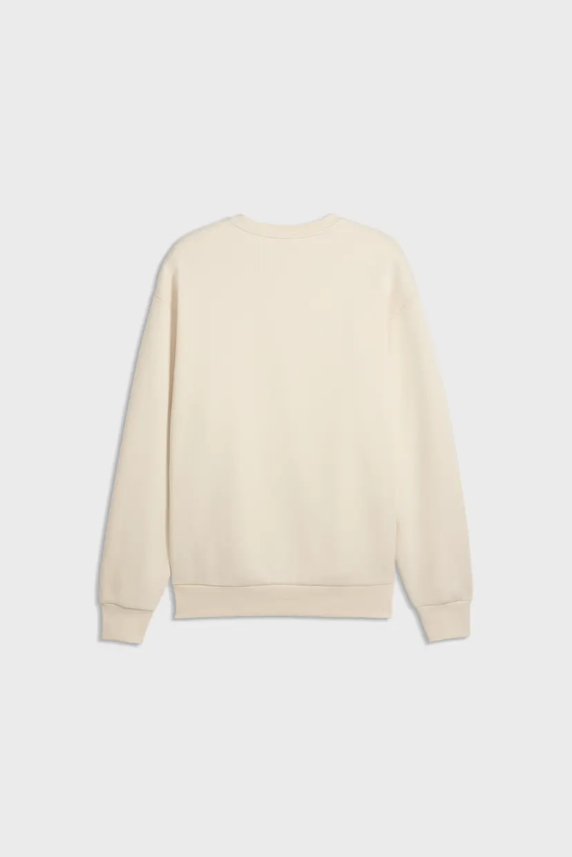 Мужской бежевый свитшот Essentials Elevated Cat Logo Relaxed Sweatshirt Men 5