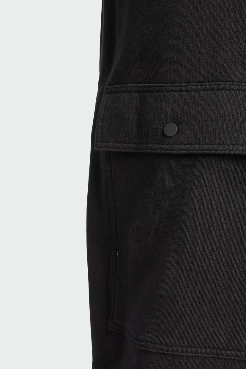 Чоловічі чорні спортивні штани ALL SZN French Terry Loose Cargo Open Hem 5