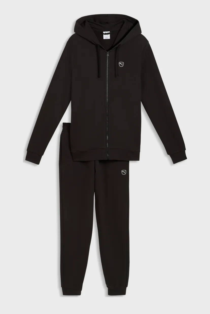 Чоловічий чорний спортивний костюм (худі, штани) Essentials Elevated Tracksuit Men 4