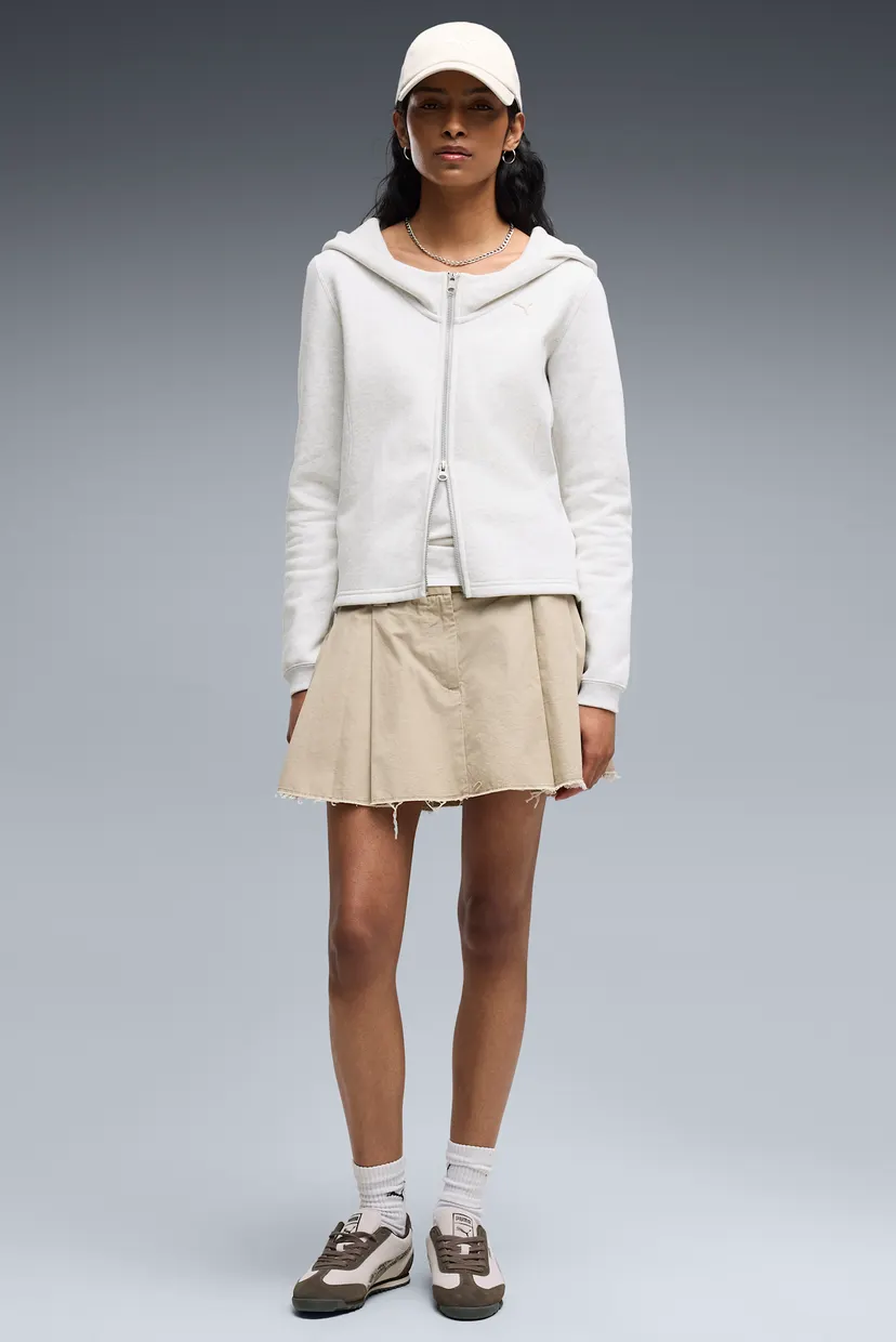 Жіноче біле худі Select Essentials Full-Zip Hoodie Women 2