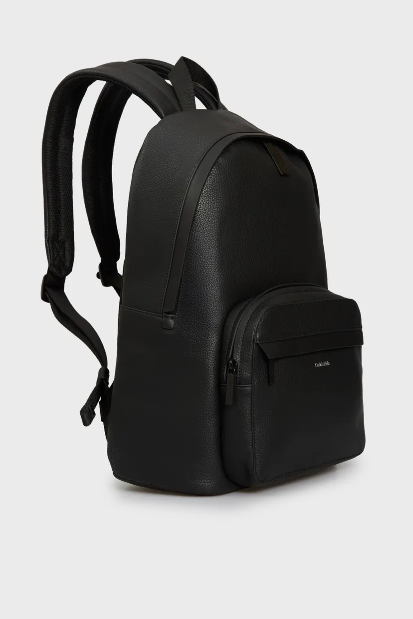 Чоловічий чорний рюкзак MUST ROUND BACKPACK 3