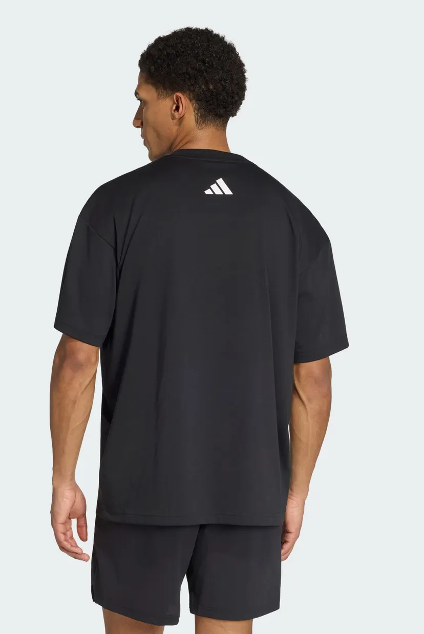 Мужская черная футболка CLIMACOOL PRIMELIFT TRAINING GRAPHIC 3