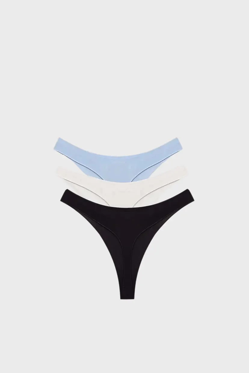 Женские трусики (3 шт) THONG 7