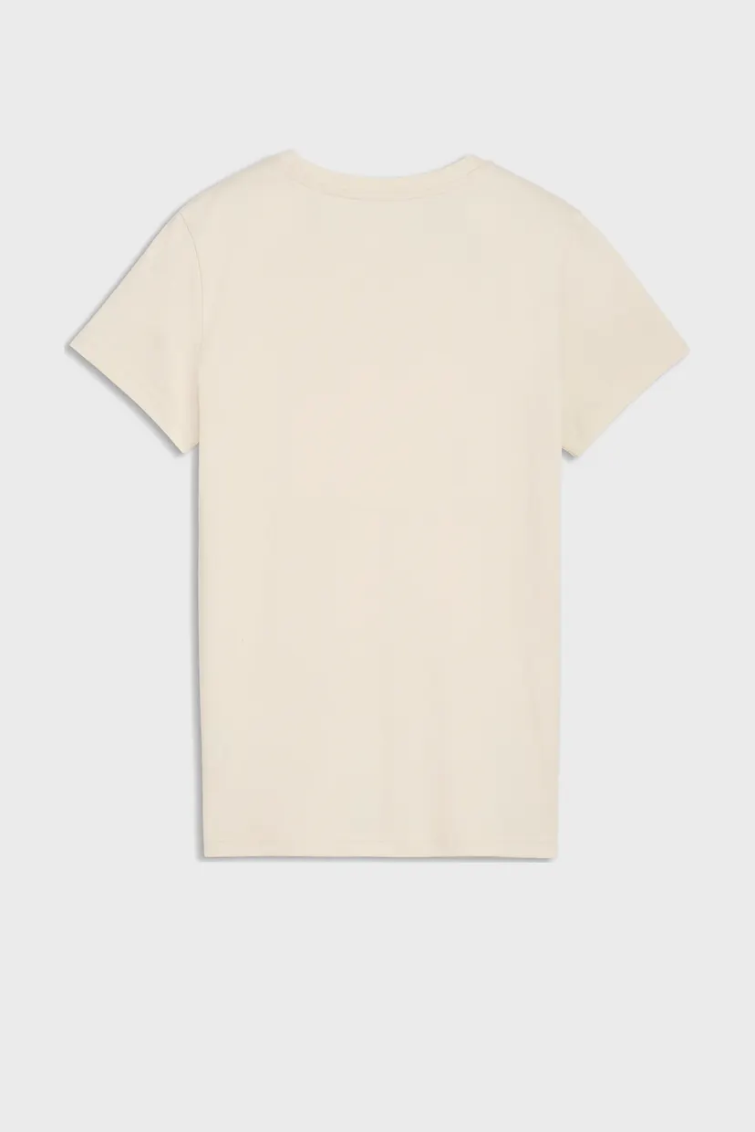 Женская бежевая футболка Essentials Elevated Tee Women 5