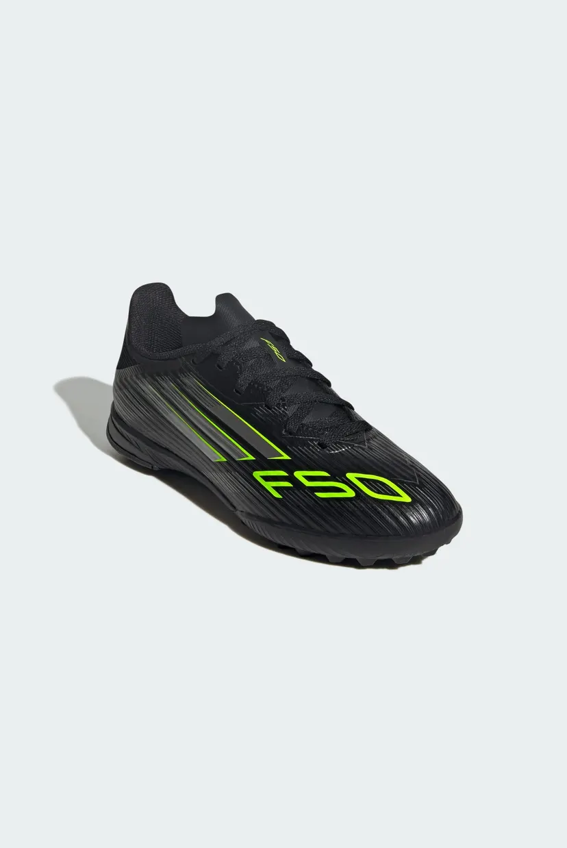 Детские черные сороконожки F50 League Turf Kids 4