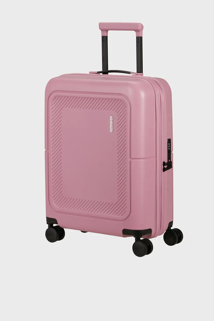 Женский розовый чемодан 55 см DASHPOP LILAS PINK 3