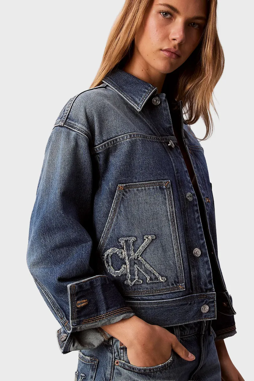 Женская синяя джинсовая куртка WORKWEAR 5