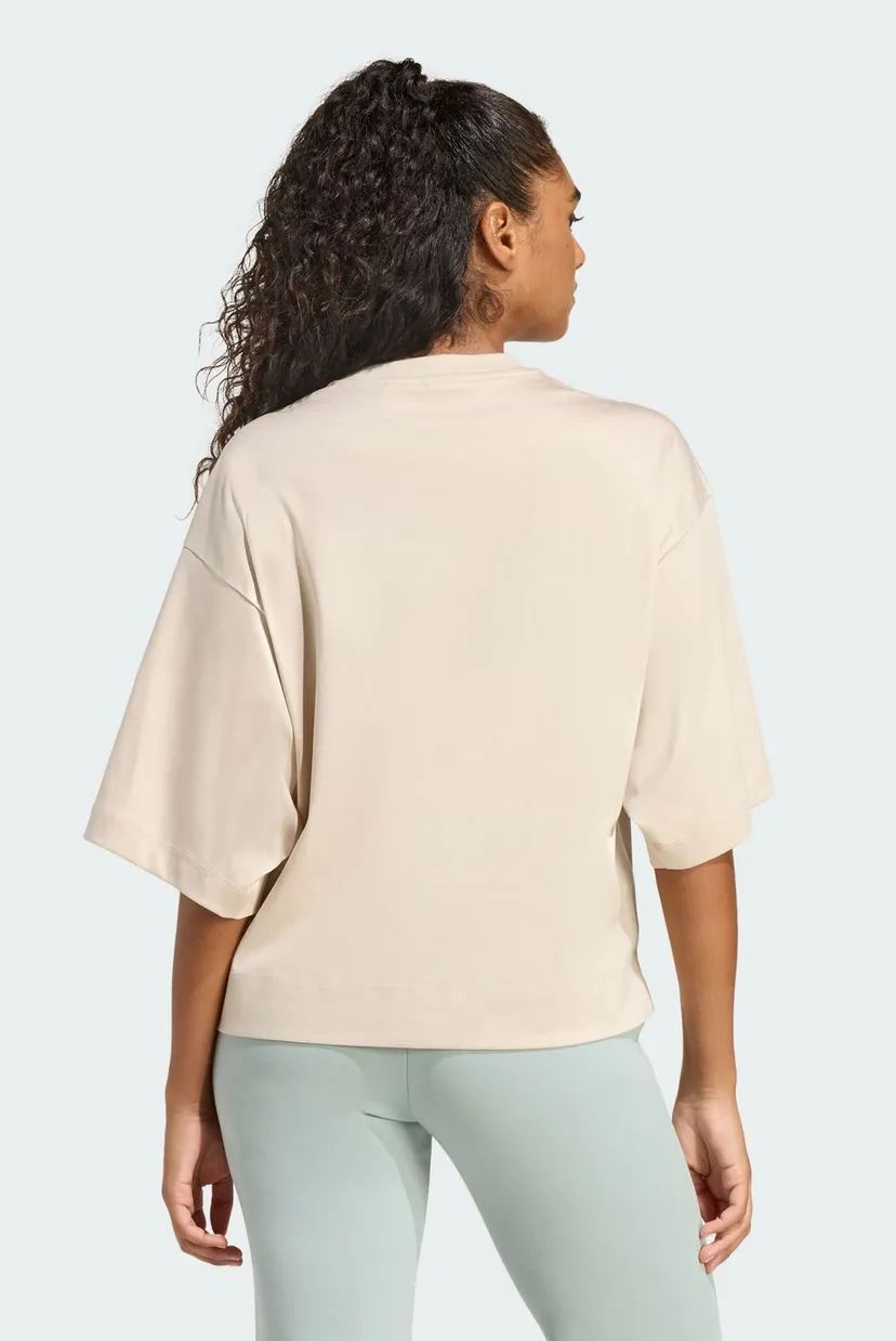 Женская бежевая футболка ALL SZN Soft Lux Loose 3
