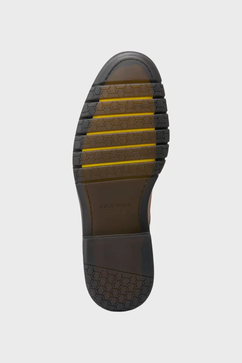 Мужские коричневые кожаные броги GrandFlex Dress Wingtip Oxford 6