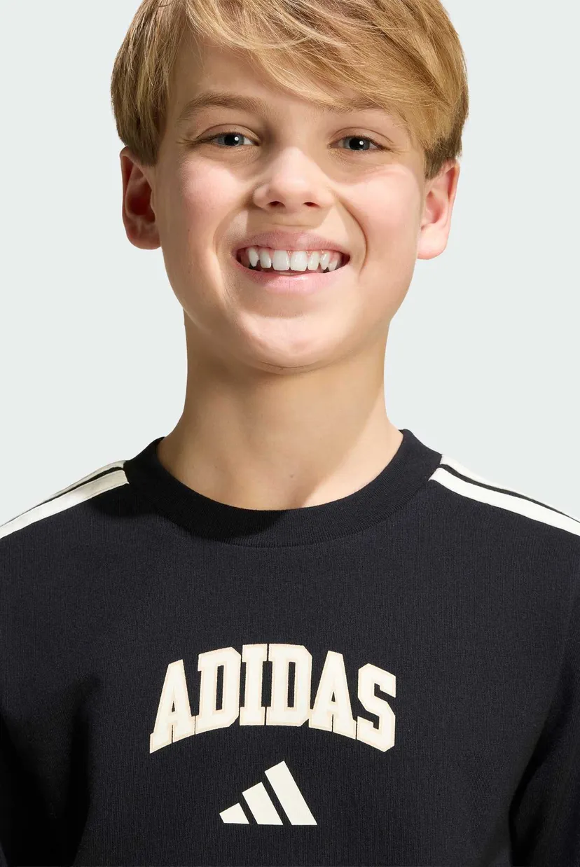 Дитяча чорна футболка COLLEGIATE GRAPHIC JUNIOR 4