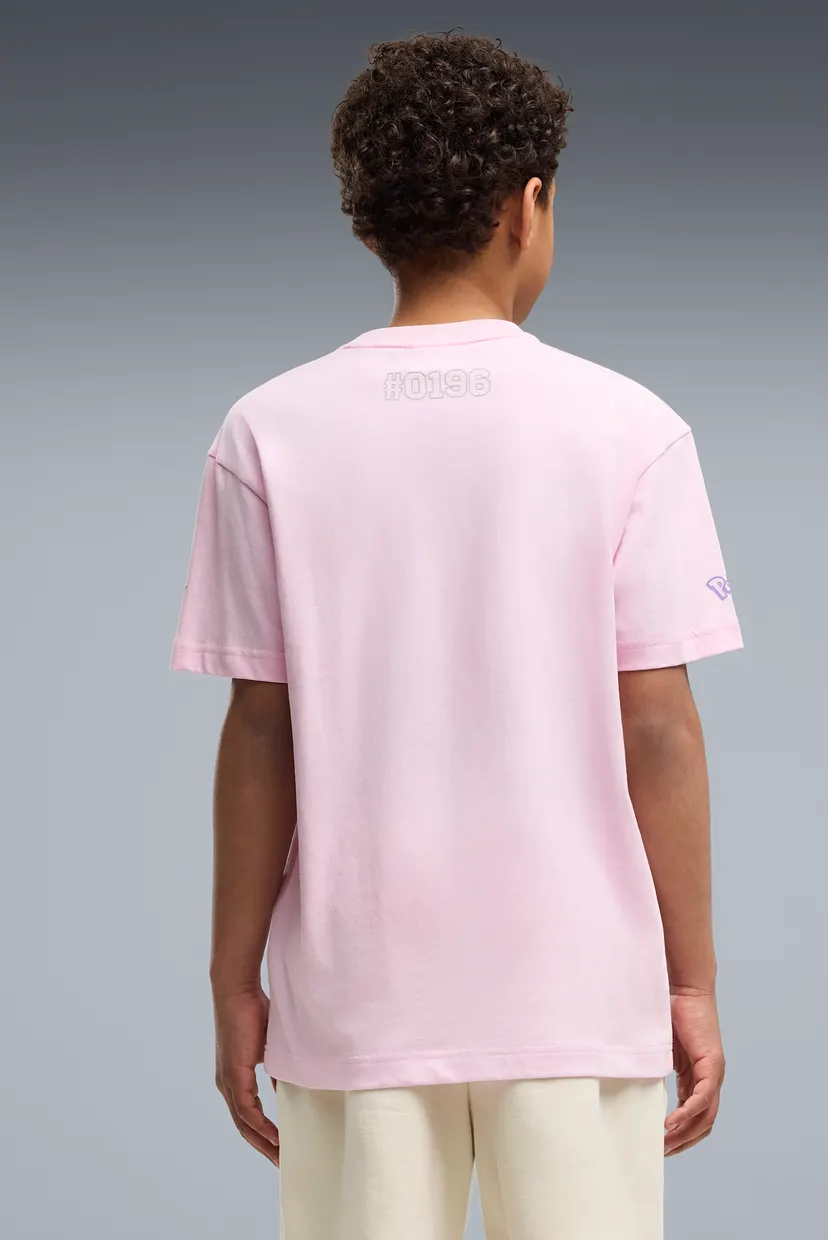 Дитяча рожева футболка PUMA x POKEMON Relaxed Graphic Tee Youth 3