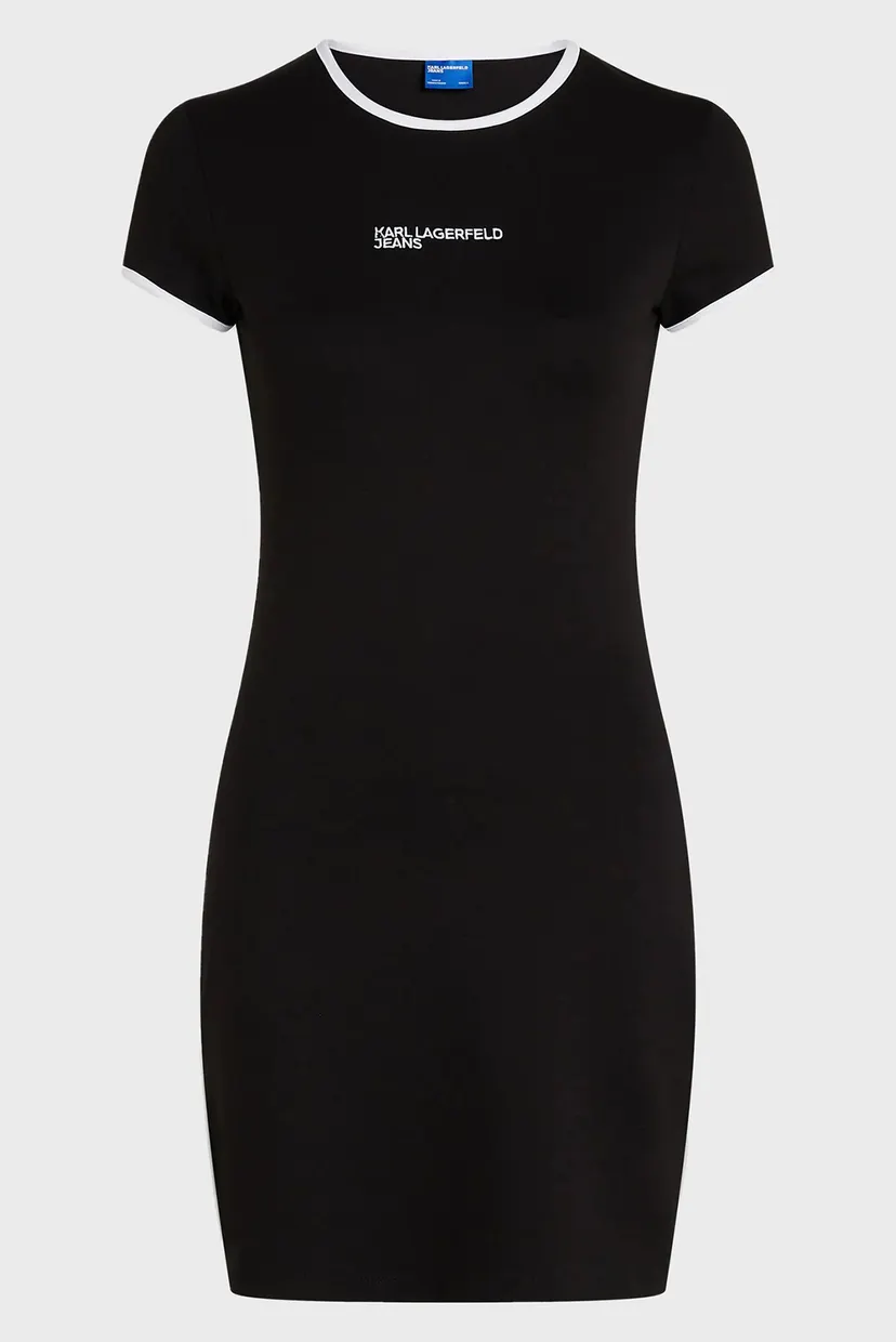Жіноча чорна сукня cap sleeve milano 5