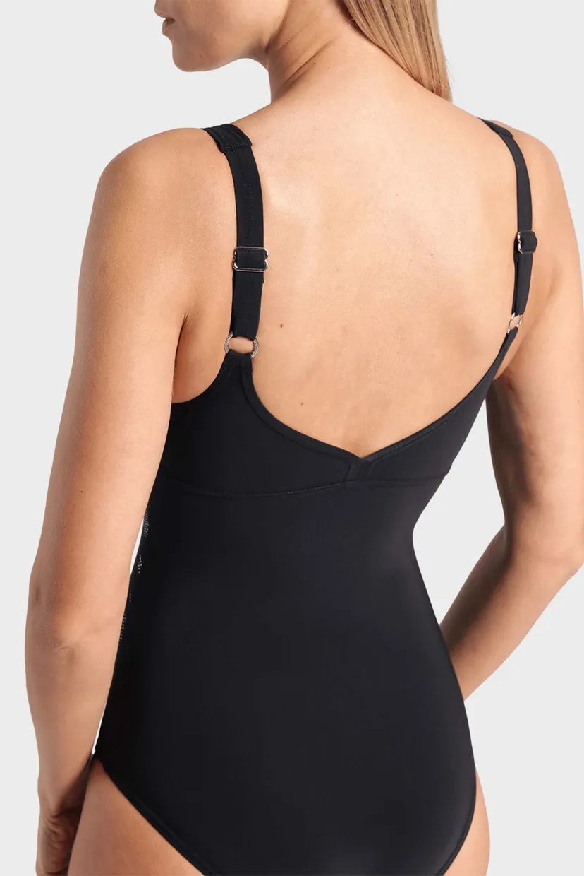 Женский черный купальник SWIMSUIT MILENA WING BACK C CU 5