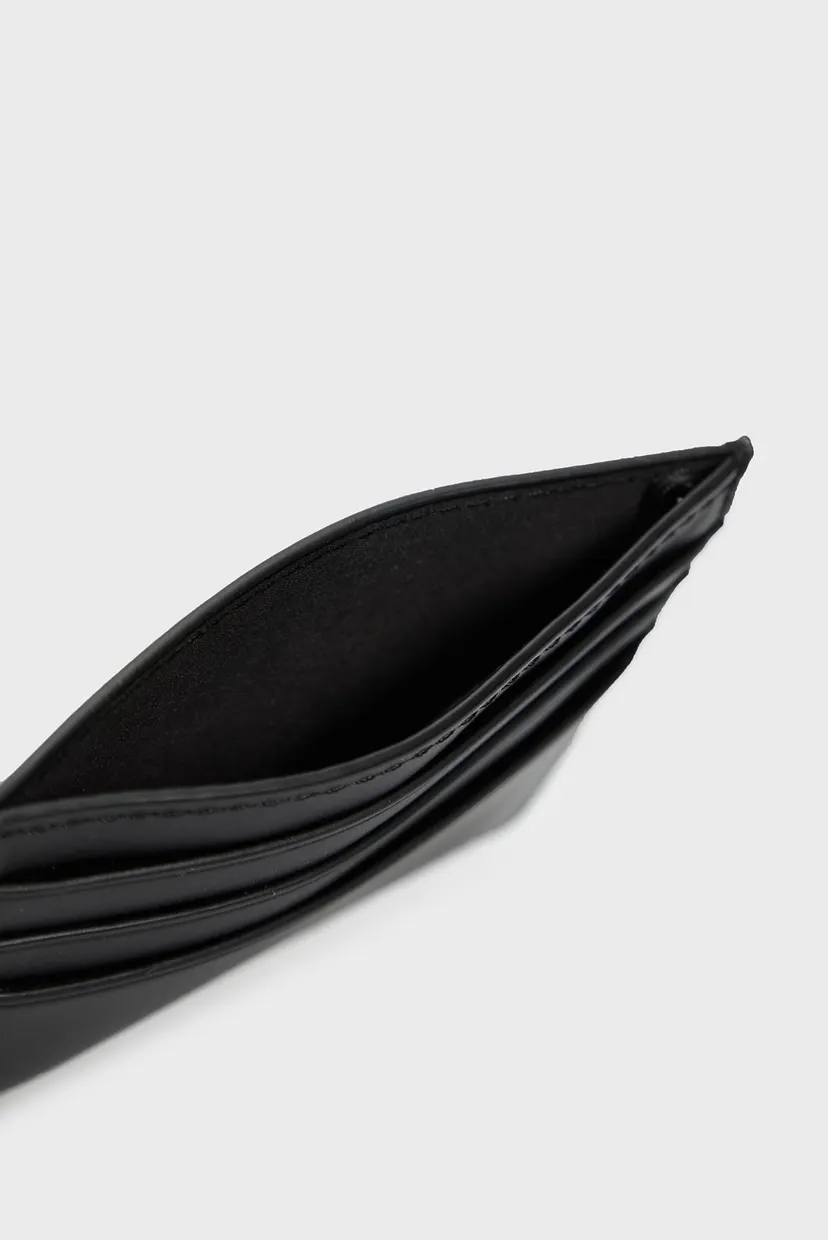 Чоловічий чорний шкіряний кардхолдер TH SPW LEATHER CC HOLDER 5