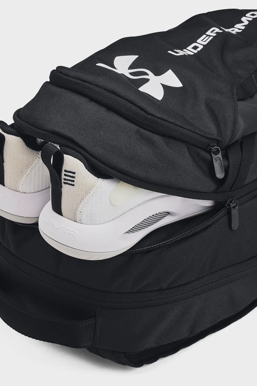 Чорний рюкзак UA Hustle 6.0 Backpack 6
