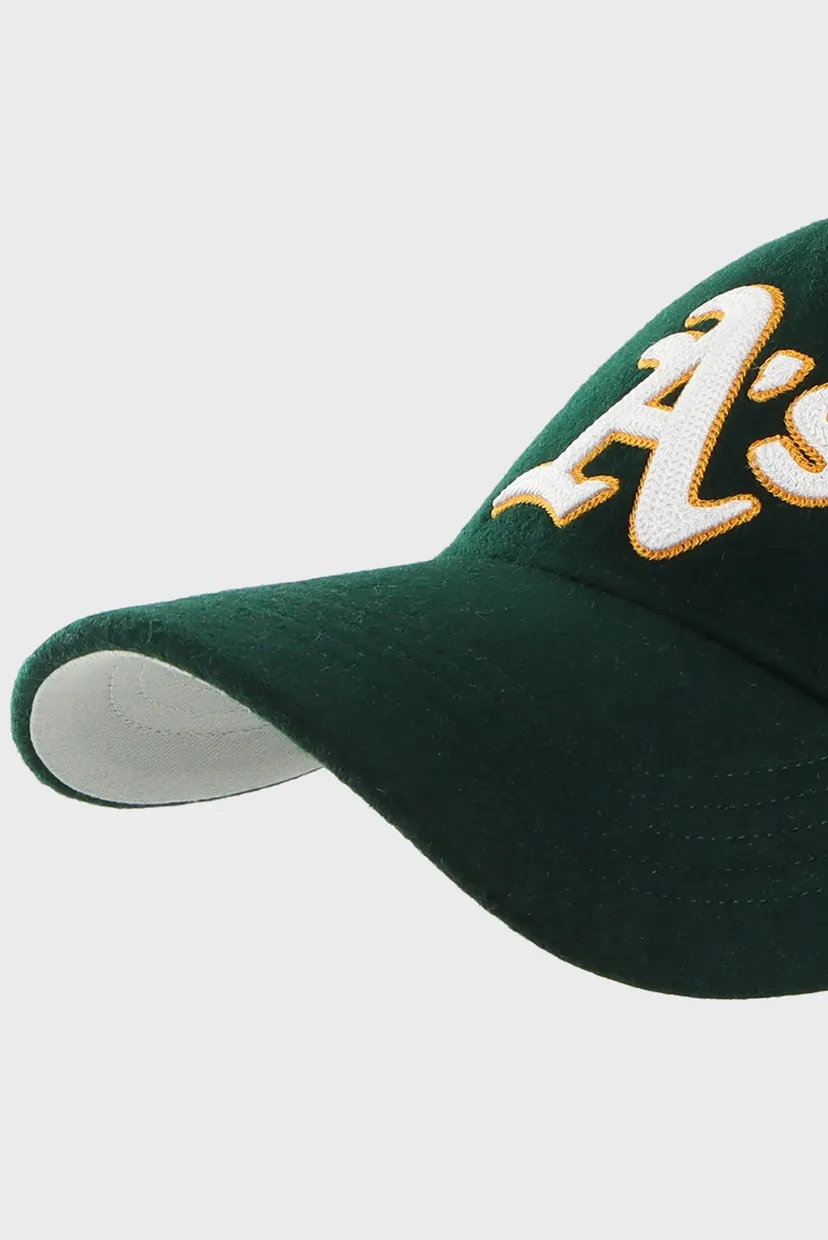 Зеленая шерстяная кепка OAKLAND ATHLETICS CHAIN STITCH 3