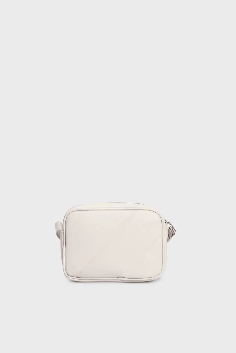 Жіноча біла сумка QUILTED CAMERABAG18 5