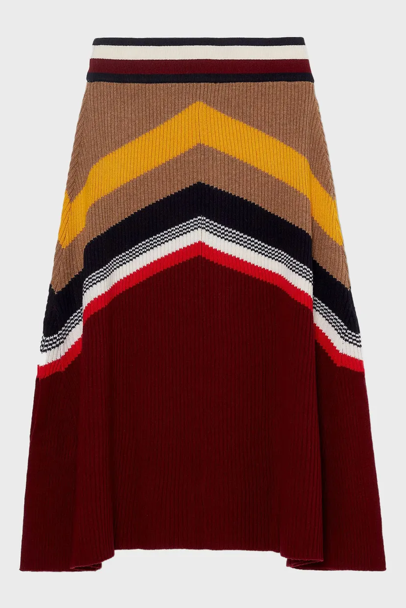 Жіноча вовняна спідниця Tommy x Pendleton 5