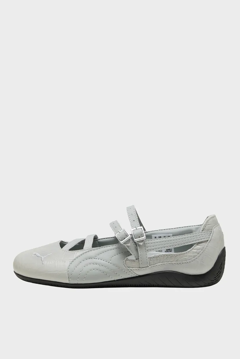 Жіночі сірі балетки Speedcat Ballet Croc Print Sneakers Women 4