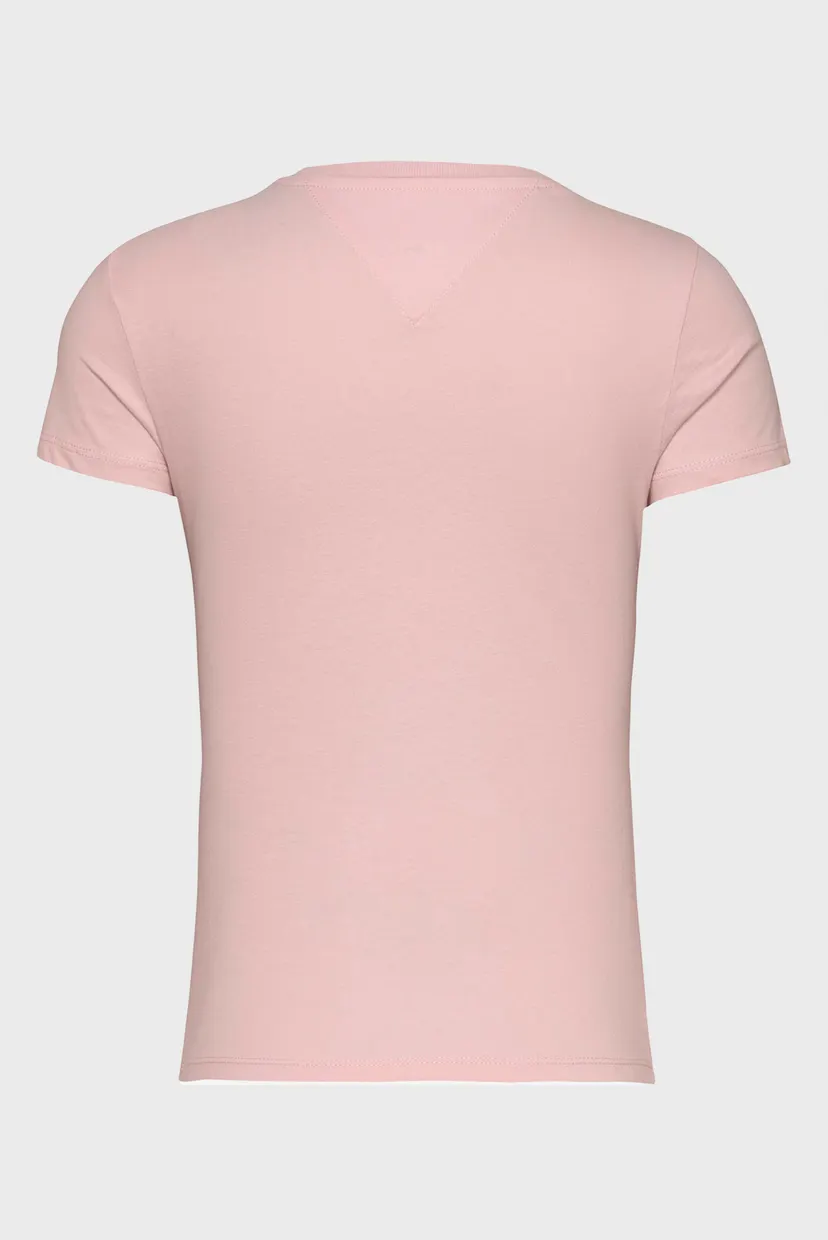 Женская розовая футболка TJW SLIM ESSENTIAL LOGO 6