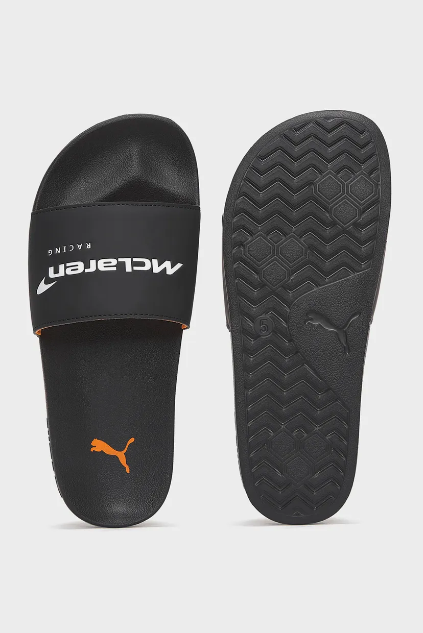 Чорні слайдери McLAREN RACING Leadcat 2.0 Sandals Unisex 4